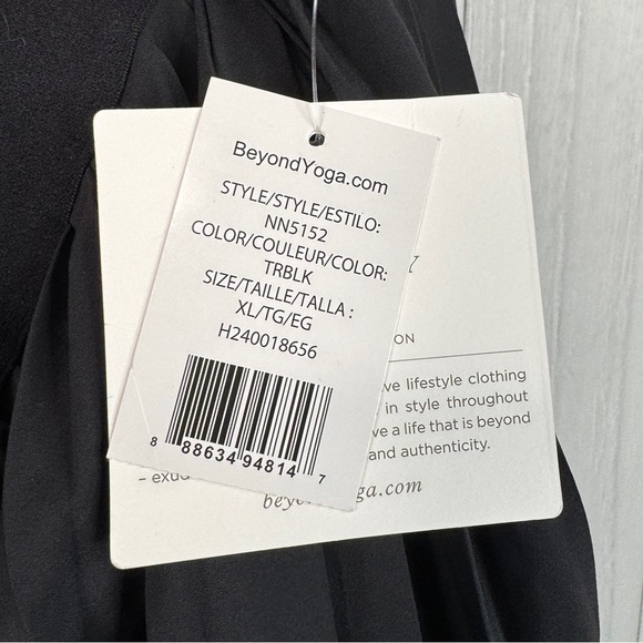 Beyond Yoga If You Pleats Tennis Skirt Womens | Black Athletic Athleisure - Picture 9 of 9